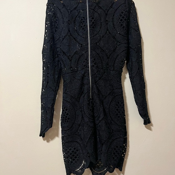 The Vintage Shop High Neck Lace Dress - Picture 2 of 3